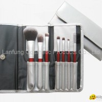7 pcs travel cosmetic brush set