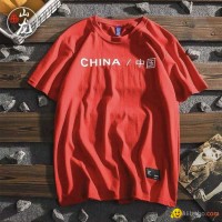 factory direct sell apparel stock short t shirt with 100%cotton180gsm