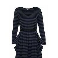 ladies spring/autumm knit long sleeve dress