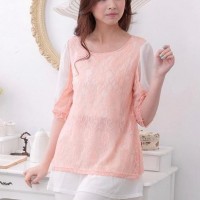 Lace Nursing top Spring and Summer Maternity Breast feeding Tops Tanks for Pregn