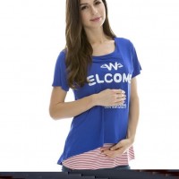 Summer hot selling popular online wholesale maternity breastfeeding nursing Top