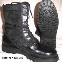 triple layer combat boot
