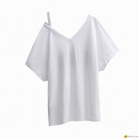 Women's casual knit T-shirt