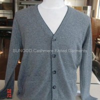 Men's cashmere button cardigans