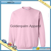 Mens Plain Pullover Fleece Sweatshirt