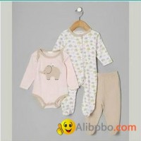 Mini Wear Baby Wash Clothes Wholesale Knit Newborn Baby Clothing Set