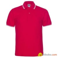 Rib short sleeve Polo shirt (three get)