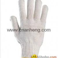 cotton knitted gloves