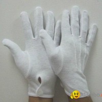 cotton glove with a button DCH114