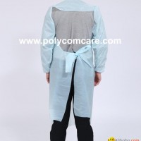 CPE/PE Elastic Cuff Style Surgical Gown